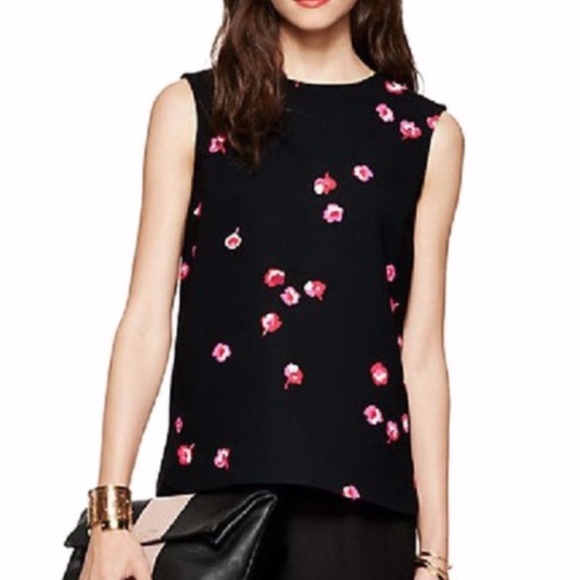Kate Spade New York falling floral tops